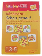 WESTERMANN LüK Schau genau! Konzentration Wahrnehmung Kindergarten Kinder ab 3