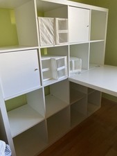 4x4 4 Mal 4 Kallax Regal Schteibtisch Ikea Schrank 