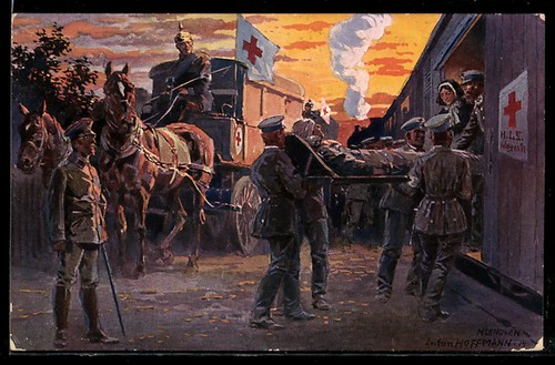 Künstler anton hoffmann - künstler-ak,