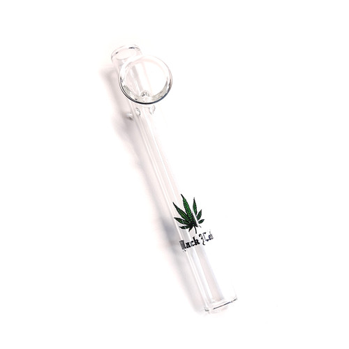 Black leaf kawumm glaspfeife - black,