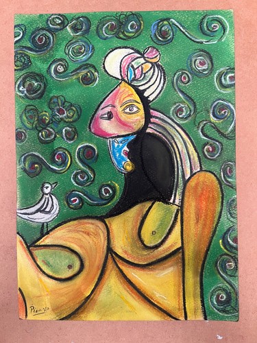 Pablo picasso zeichnung - picasso, auf