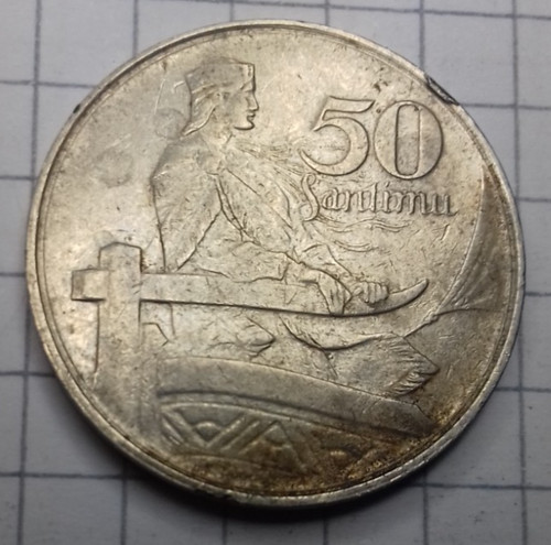 Lettland santimu 1922 - 50, santimu,