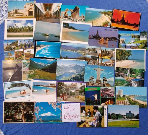 Konvolut lot kiste mit 45 - konvolut, /lot