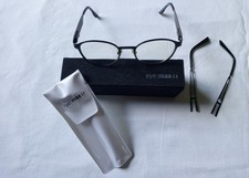 Eye Max Brillengestell (KT 5780.0001), schwarz,Gläser, Etui u. 2 P. Wechslbügel