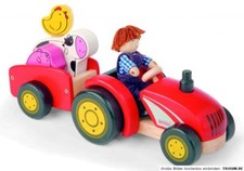 Pintoy Traktor mit Bauer &