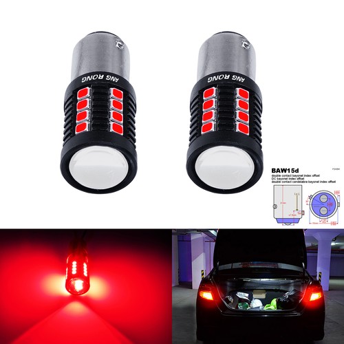 Rot led lampen - lampen 12-14v, 15w
