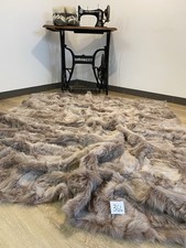 Echte Schafsfell Decke