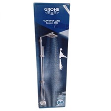 Grohe Duschsystem Badarmaturen Euphoria Cube Umsteller Verchromt Eleganz Design