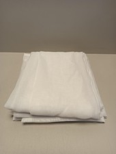 2 Stück 140 x 250 cm (Breite x Höhe), Fensterdekoration, wärmeisolierend Weiß