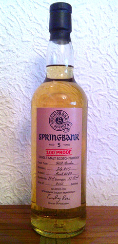 Springbank jahre 100 - springbank, proof