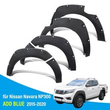 ?für Nissan Navara NP300 D23 2015-2020 AD BLUE Kotflügel Verbreiterung Schwarz