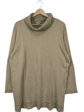 BIG & CHIC Rollkragenpullover Damen Pullover Gr. DE 48 wollweiß Casual-Look