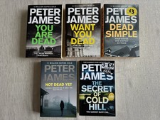 5 x PETER JAMES Book Bundle -