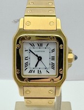 Cartier Santos All Gold