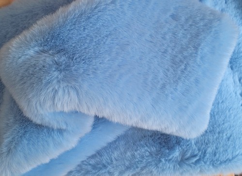 Webpelz blau x 50 cm - webpelz,,