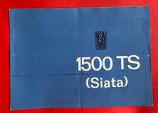 FIAT 1500 TS (Siata) Prospekt