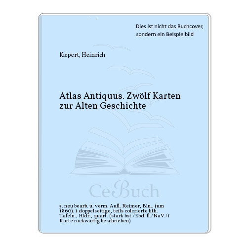 Kiepert heinrich atlas - kiepert,,