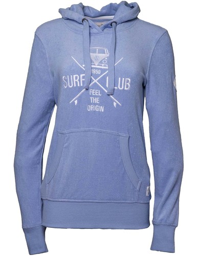 Damen frottee hoodie - damen,