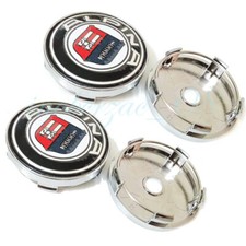 4x 60mm Für BMW ALPINA Emblem Silber Nabenkappen Nabenkappen Felgen Radkappen
