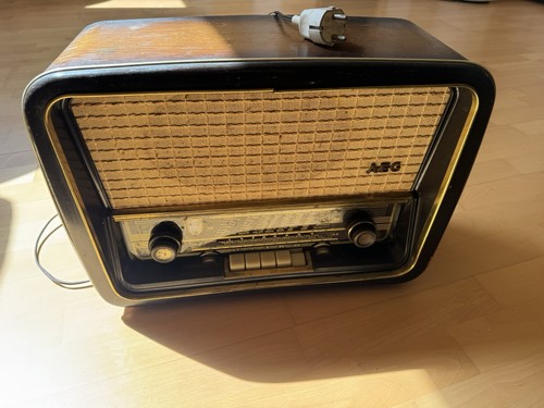 Vintage aeg radio raumklang - vintage,
