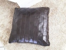 Boden Kissen Echt Leder Braun