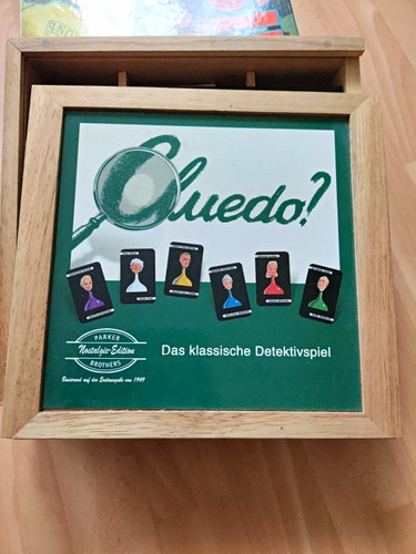 Parker cluedo brettspiel in - parker, cluedo?