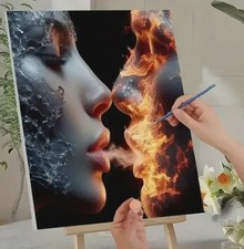 Malen nach Zahlen – Feuer &