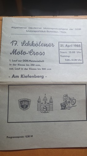 Rennprogramm moto cross - rennprogramm,