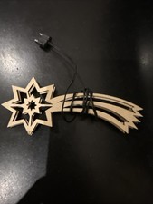 Krippenstern Licht Komet Holz