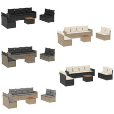 9-tlg. Garten-Sofagarnitur