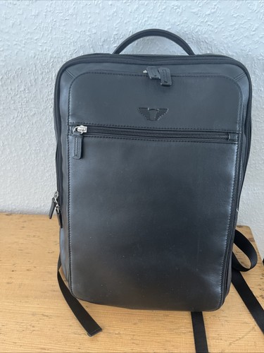 Business rucksack aus leder - rucksack,