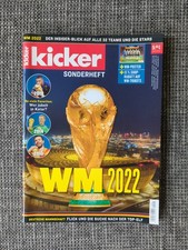 Kicker Sonderheft FIFA WM 2022 Katar Fussball-Weltmeisterschaft