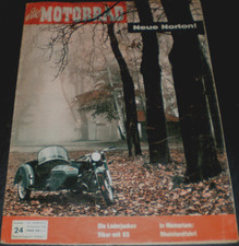 Das Motorrad 24/58 Norton Jubilee 250 Twin,BMW-R-26-Motor,Umgang mit DKW-Veteran