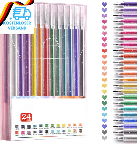 Owill glitzer gelstifte 24 - owill,