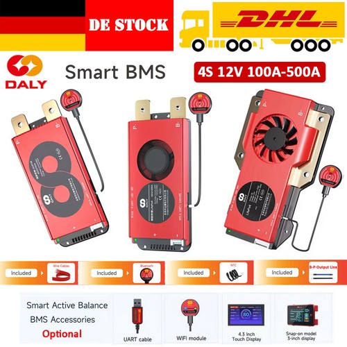 Daly smart bms lifepo4 12v - daly,
