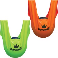Bowling Ball Poliersack Brunswick Supreme See Saw neon Poliertuch grün orange