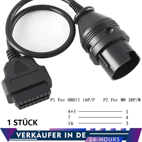 Obd diagnose adapter kabel - obd-2,