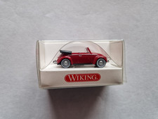 Wiking VW Käfer Cabrio, dunkelrot, OVP, 1:87, 7940126,neuwertig - nicht bespielt