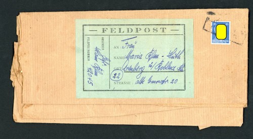 Reich feldpost paketpapier - feldpost,