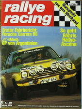 Rallye Racing 02/74 Porsche Carrera RS,Datsun 240 Z,Ford Cosworth-Motor,Instrume