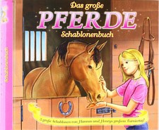 Das große Pferde-Schablonenbuch: