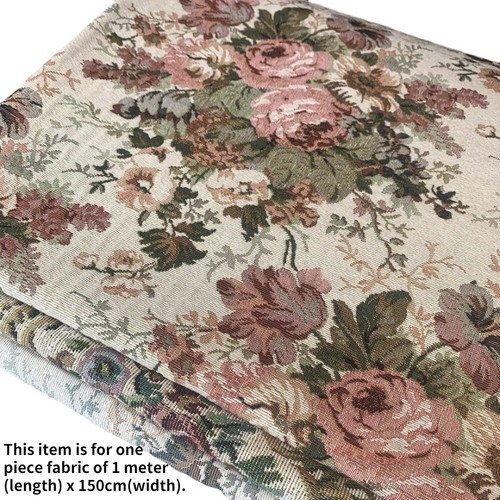 Retro jacquard rose blumen - jacquard,