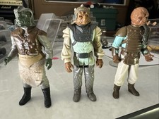 1983 Star Wars Jabba’s Crew Action Figure Lot, Klaatu, Nikto, Weequay #3