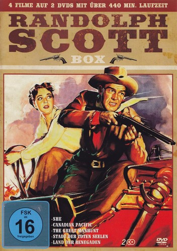 Randolph scott box 5 filme - randolph,