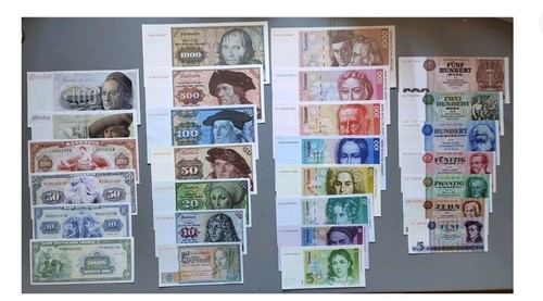 Banknoten ddr und brd - banknoten,