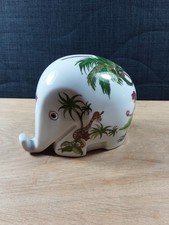 Colani Design Elefant Drumbo Dresdner Bank 80er Höchst Decor Porzellan RAR