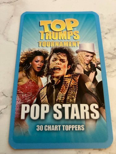 Top trumps turnier popstars - trumps,