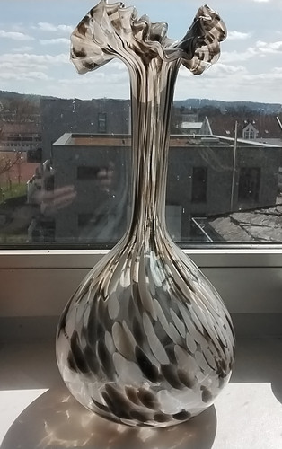 Große murano swirl vase 50er - murano,