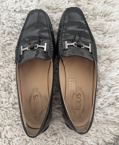 Tod damen mokassins schwarz - mokassins,
