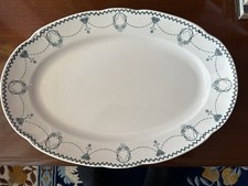 Russische Porzellan Teller M.S.Kuznetso Russland Übergroße Original Sammlung